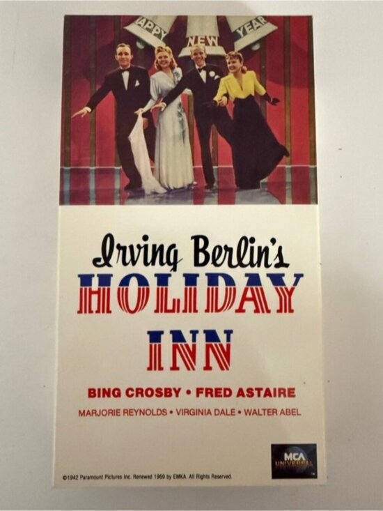 VHS Other - Irving Berlin’s Holiday Inn VHS Bing Crosby Fred Astaire Classic Musical